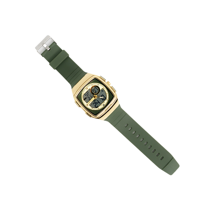 Multifunctional Luminous Waterproof Sports Watch For Men Large Dial Dual Display Digital Watch