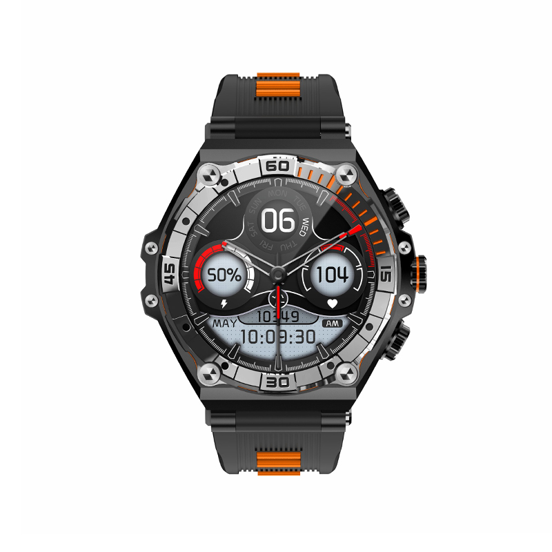 Men's Outdoor Sports Smart Watch Electronic Watch Heart Rate Blood Pressure Blood Oxygen Monitoring Student Waterproof Watch